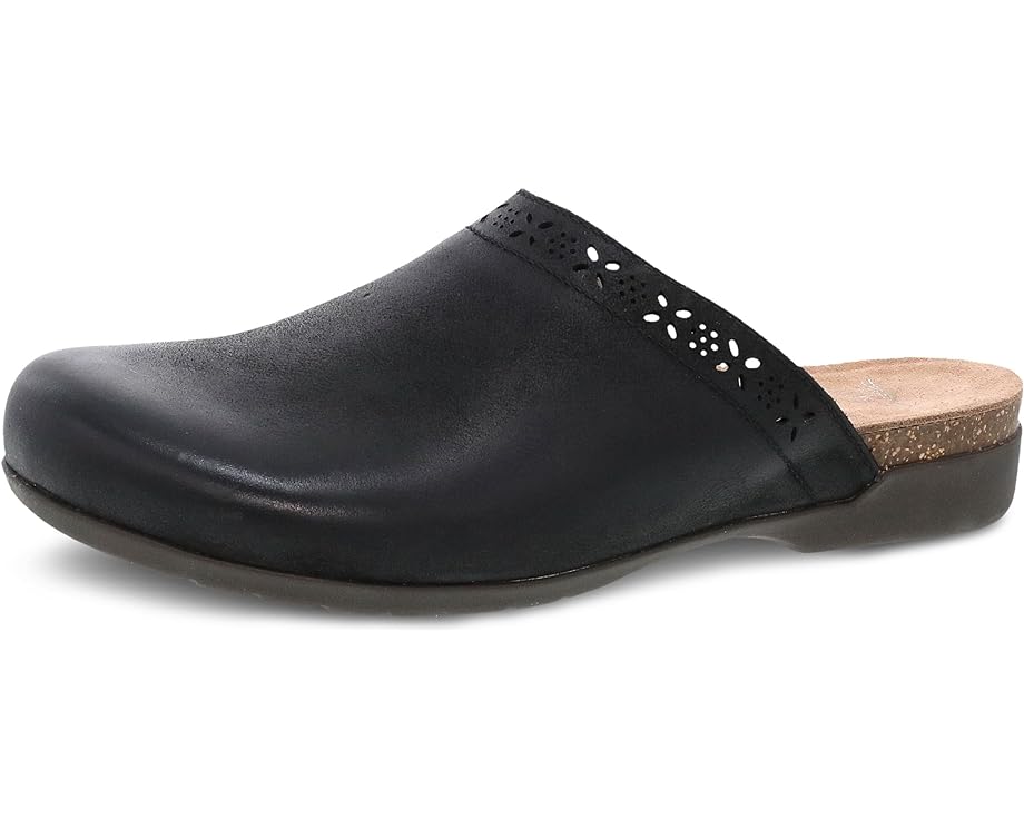 

Сабо Dansko Robbie, цвет Black Burnished Nubuck