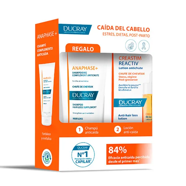 

Набор для ухода за волосами Pack Creastim Reactiv Y Champú Anaphase Ducray, 2 UD
