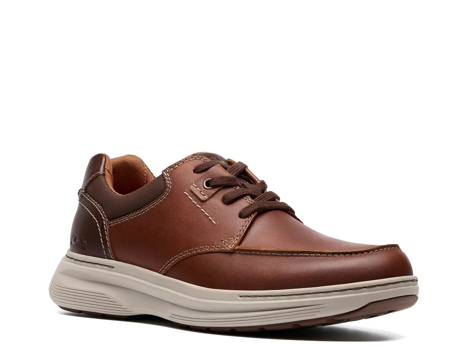 

Кроссовки Clarks Craftwell Moc Sneaker, Dark Tan Leather