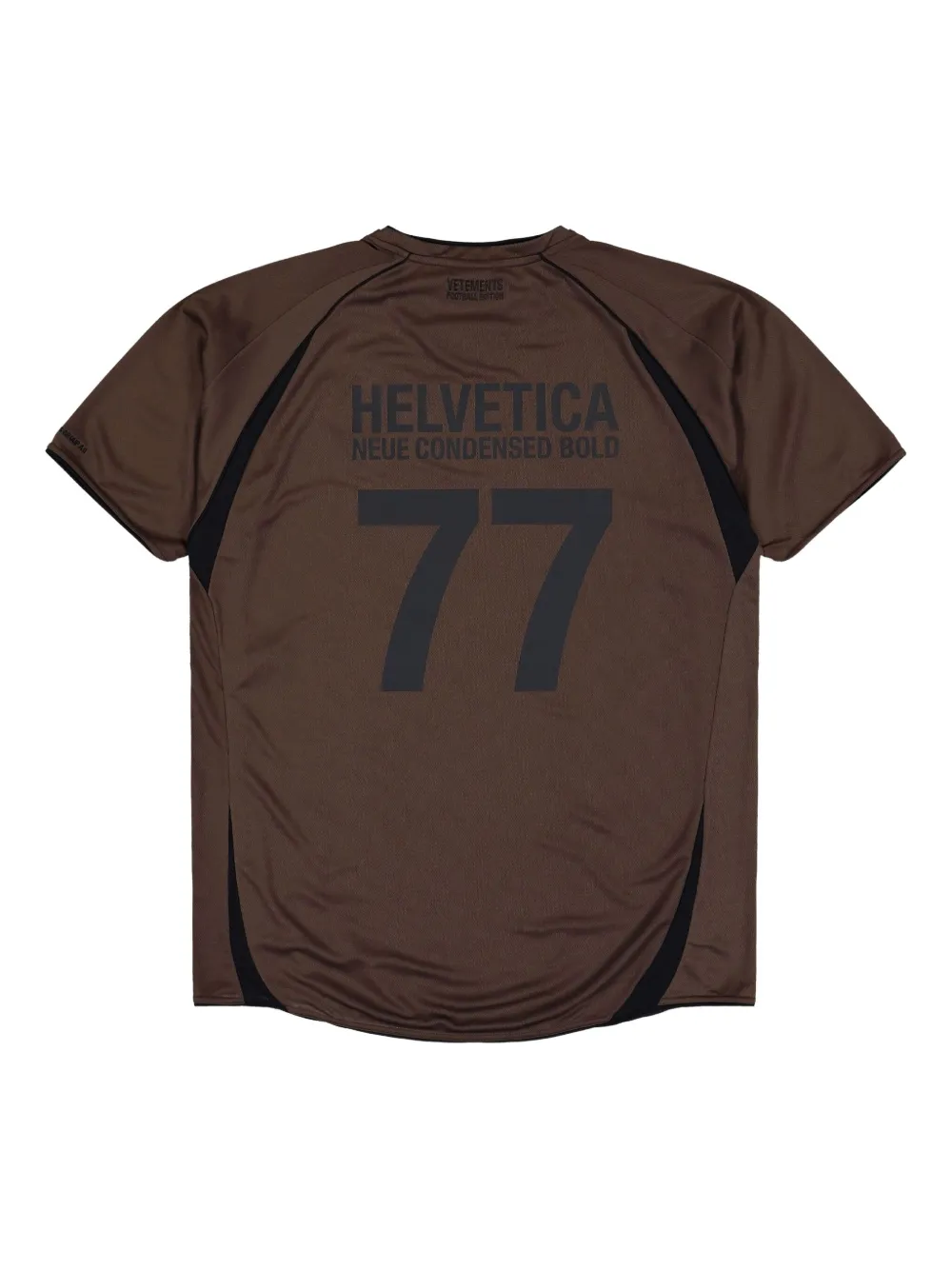Топ Trademark Football Number-77 со вставками Vetements — фото 2