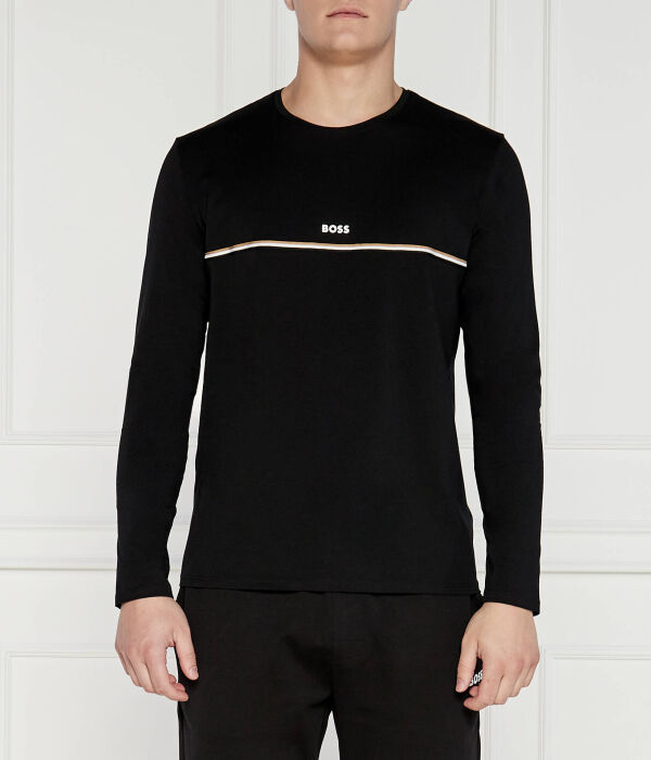

Лонгслив Boss Unique Regular Fit, черный