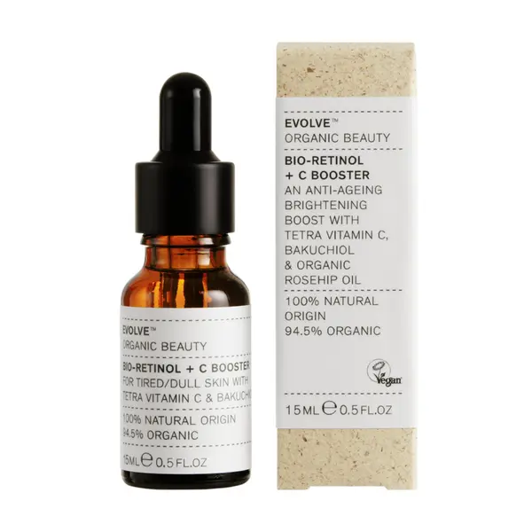 Бустер Evolve Organic Beauty — Для лица с биоретинолом и витамином С, Bio-Retinol + c booster, 15 мл — фото 2