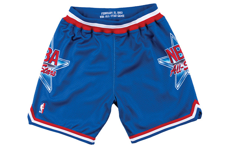 

Мужские баскетбольные шорты Mitchell & Ness Темно-синие