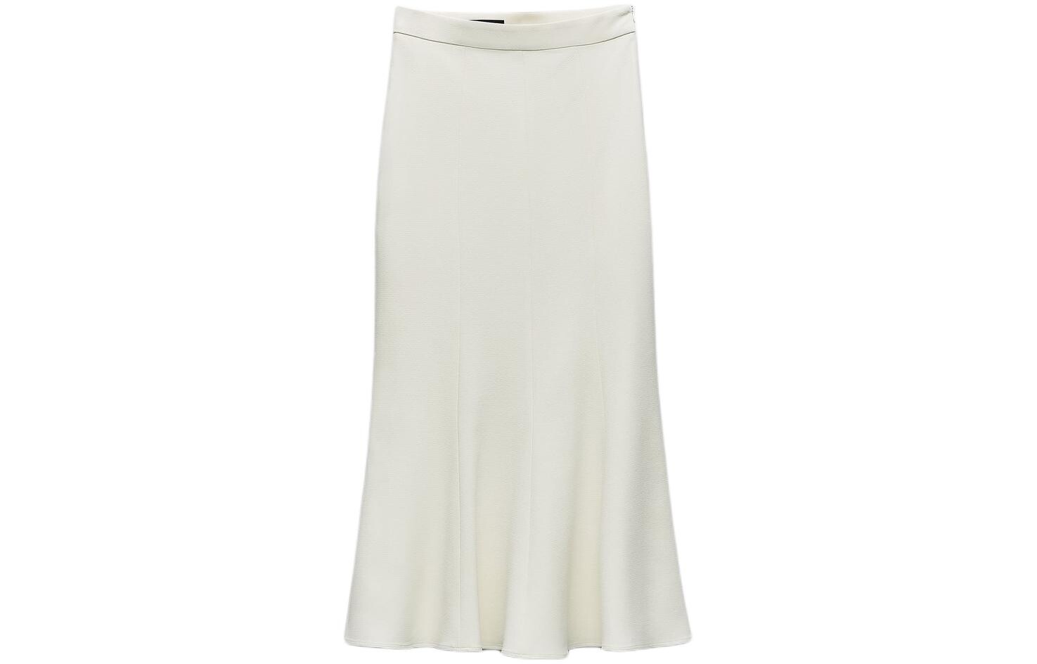 

Повседневная длинная юбка женская белая Zara