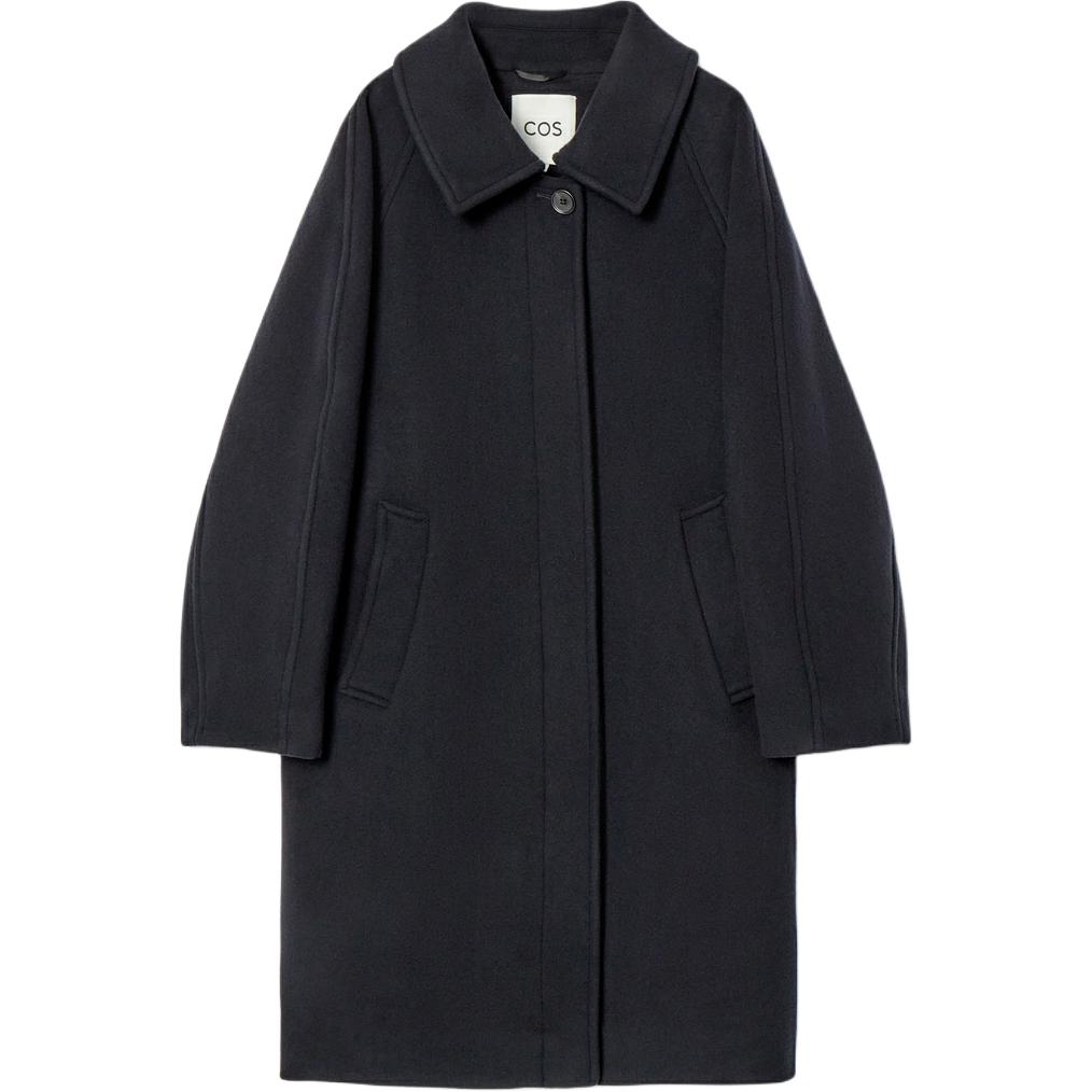 

COS Женское синее пальто, Navy Blue