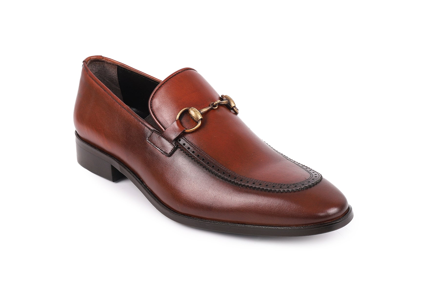 Туфли Danbury Horsebit Buckle Vella Pais, цвет cognac — фото 3