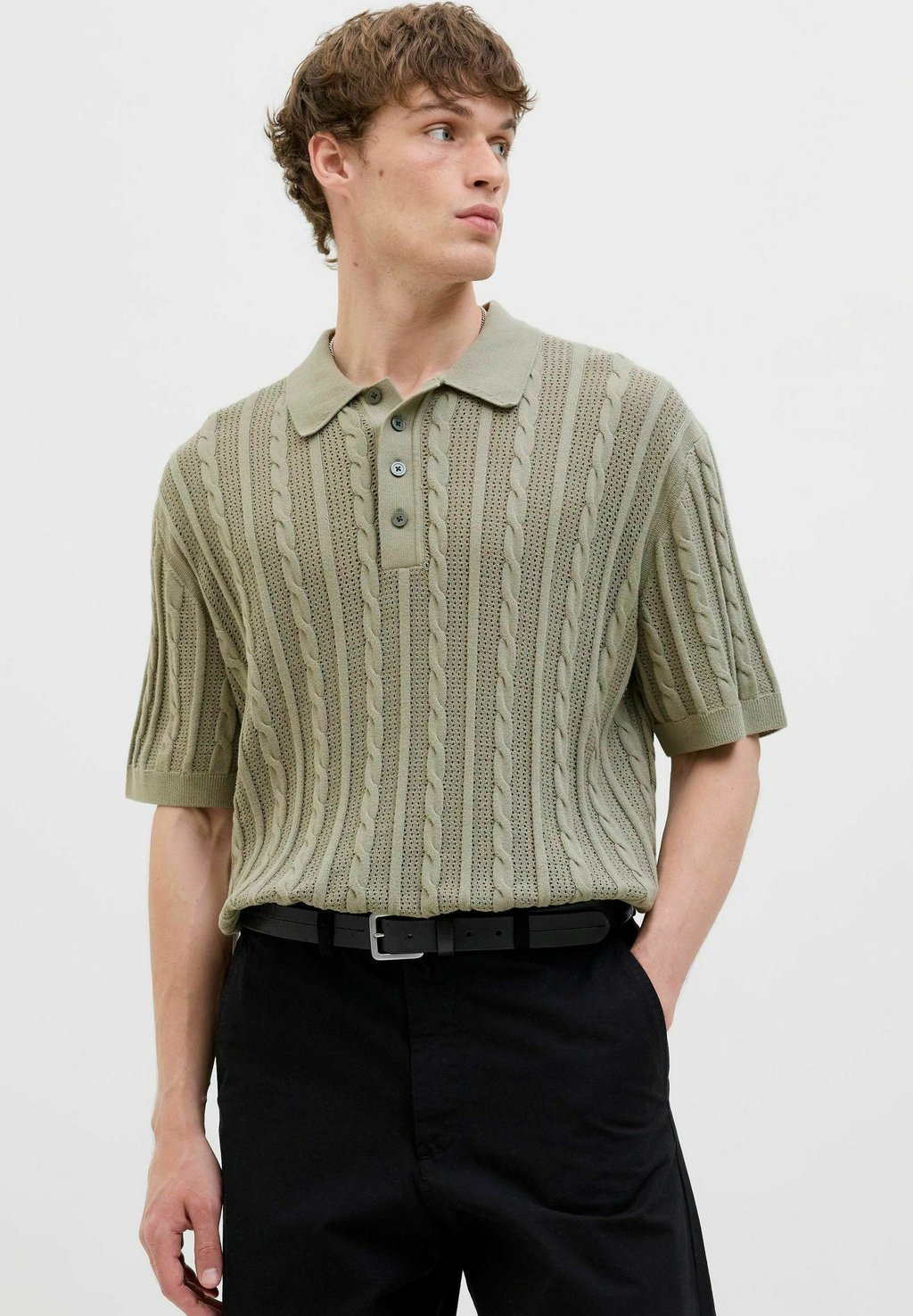 

Рубашка поло JPRBLAMASON Jack & Jones PREMIUM, светло-зеленый