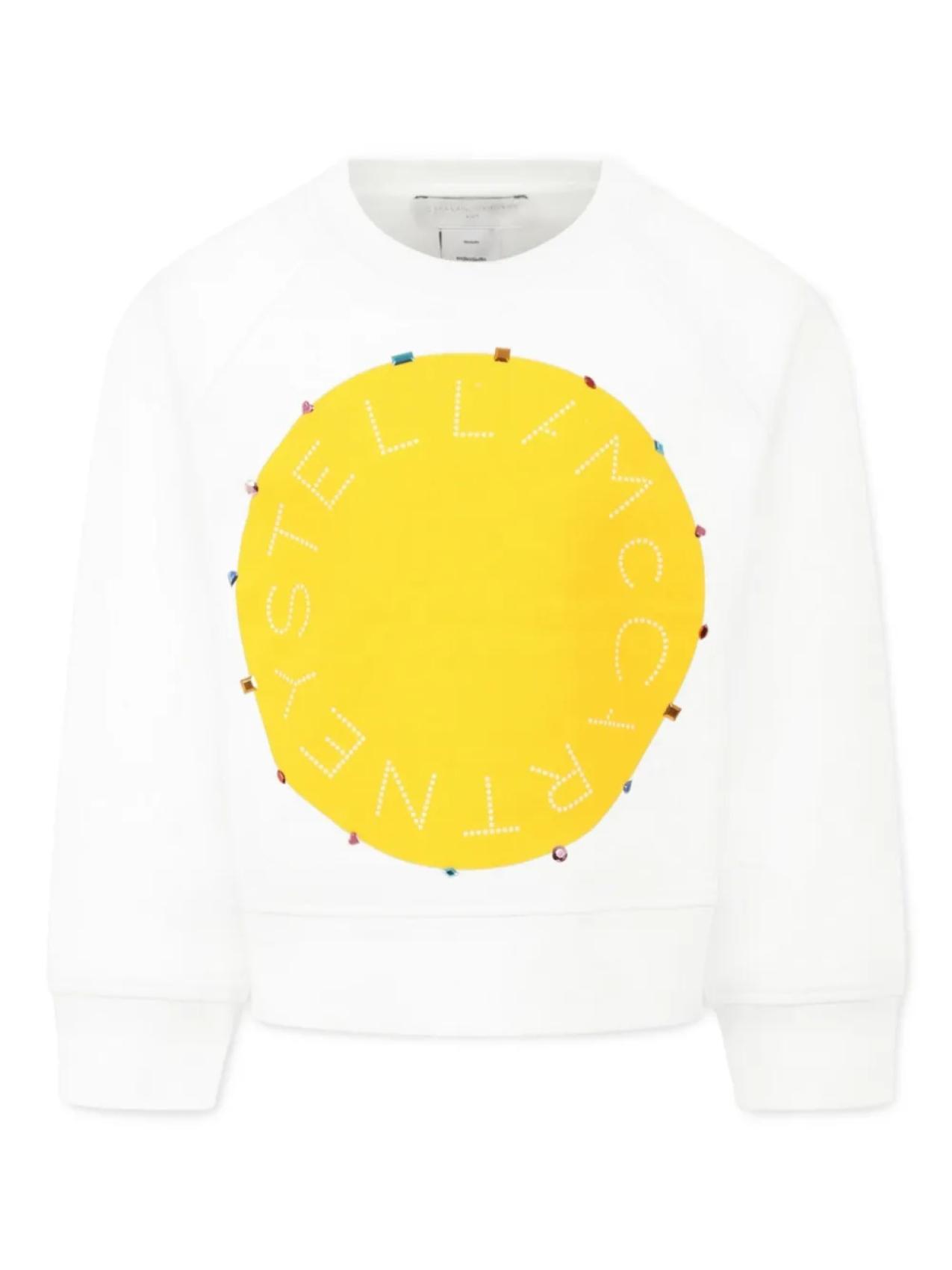 

Толстовка Stella McCartney Kids из органического хлопка, белый