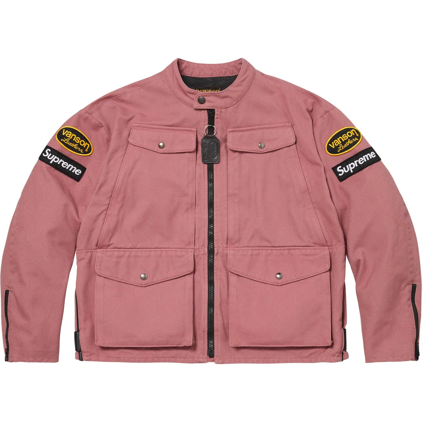 Куртка x Vanson Leathers X Cordura SS26, унисекс Supreme, Pink/Pink