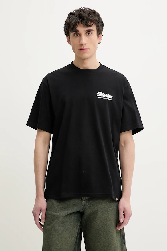 

Хлопковая футболка Dickies, черный
