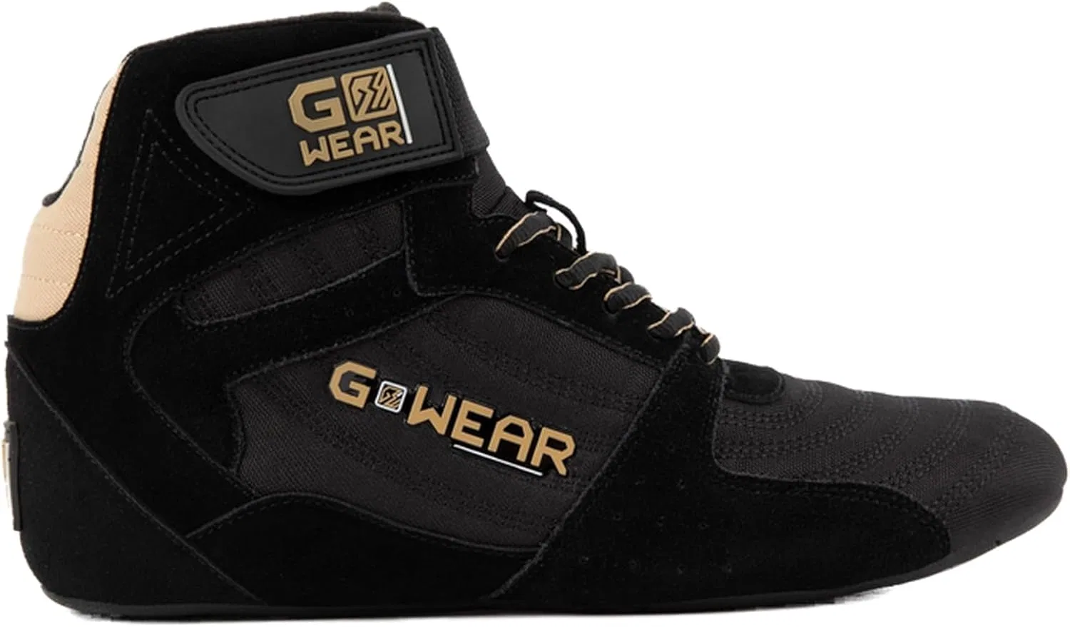 Gorilla Wear Gwear Pro High Tops Red/Black - Обувь для бодибилдинга и фитнеса с логотипом. Легкие и удобные, идеально подходят для тренажерного зала, занятий спортом и силовых тренировок