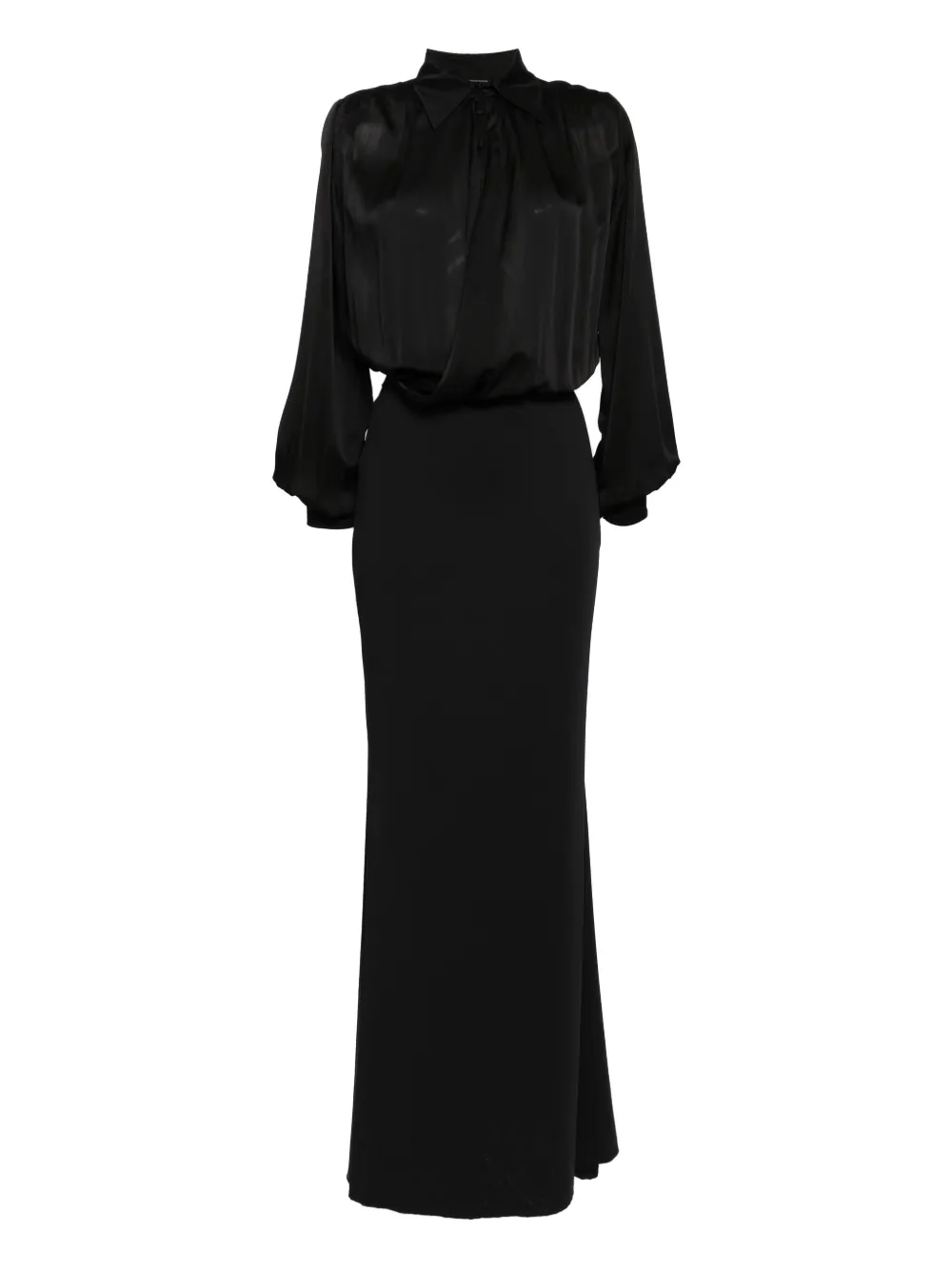 

Платье с перекрестной деталью Kiki de Montparnasse, черный