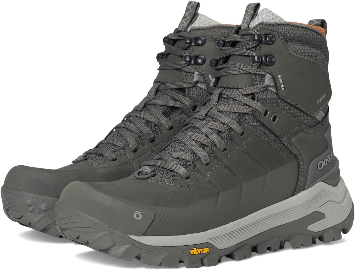 

Мужские зимние водонепроницаемые ботинки Oboz Bangtail Mid Insulated B-DRY, Charcoal