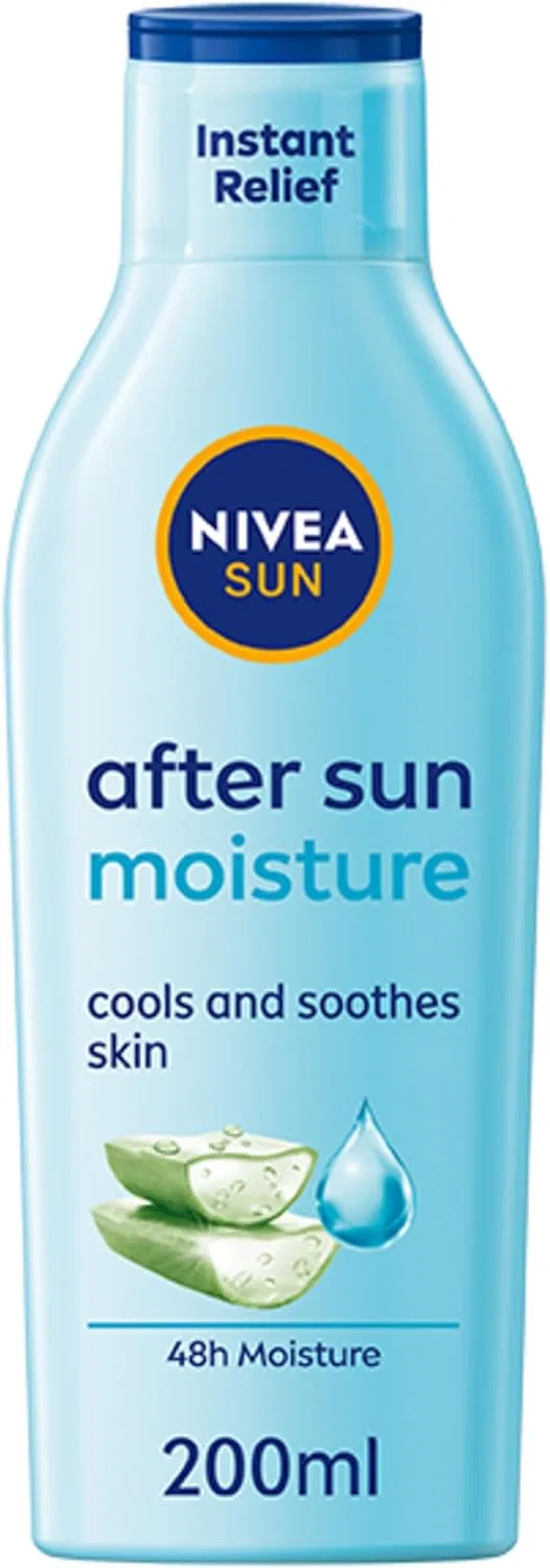 Лосьон после загара Nivea Sun с алоэ вера, 200 мл