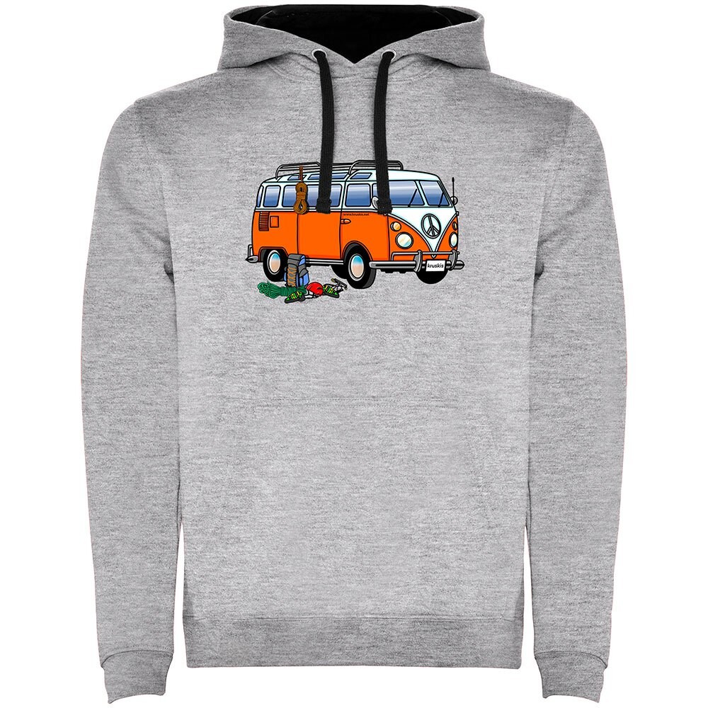 

Худи Kruskis Hippie Van Climbing Two-Colour, серый