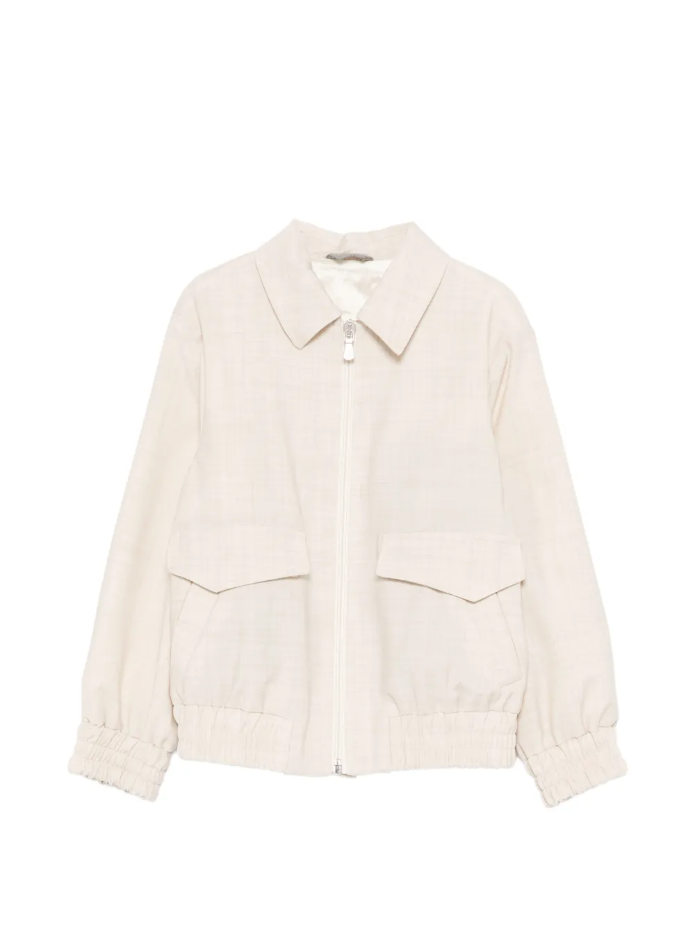 

Куртка с клапанными карманами Eleventy Kids, бежевый