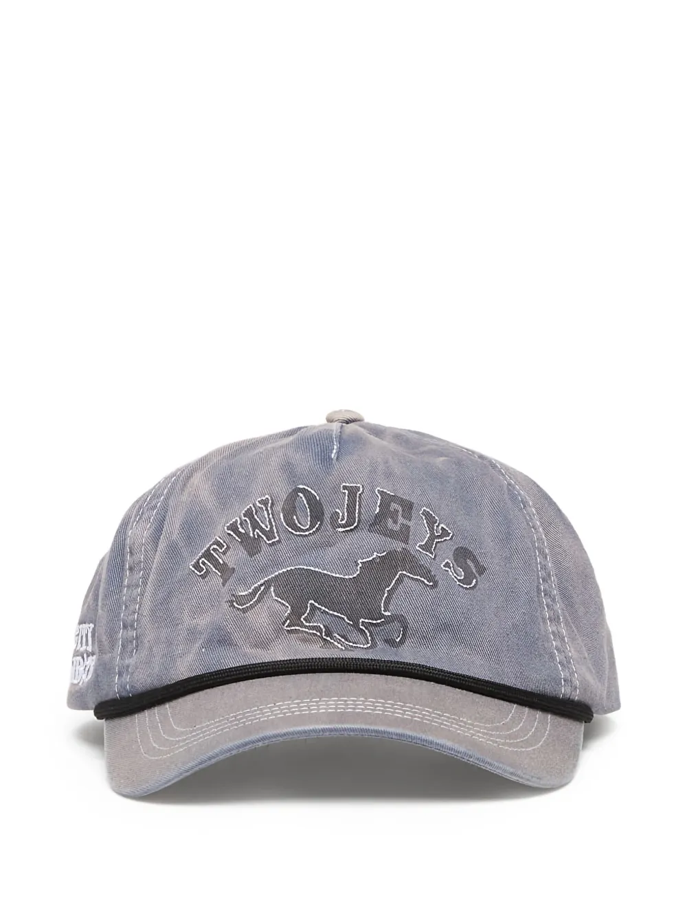 

Кепка Sunfaded с логотипом TWOJEYS, синий