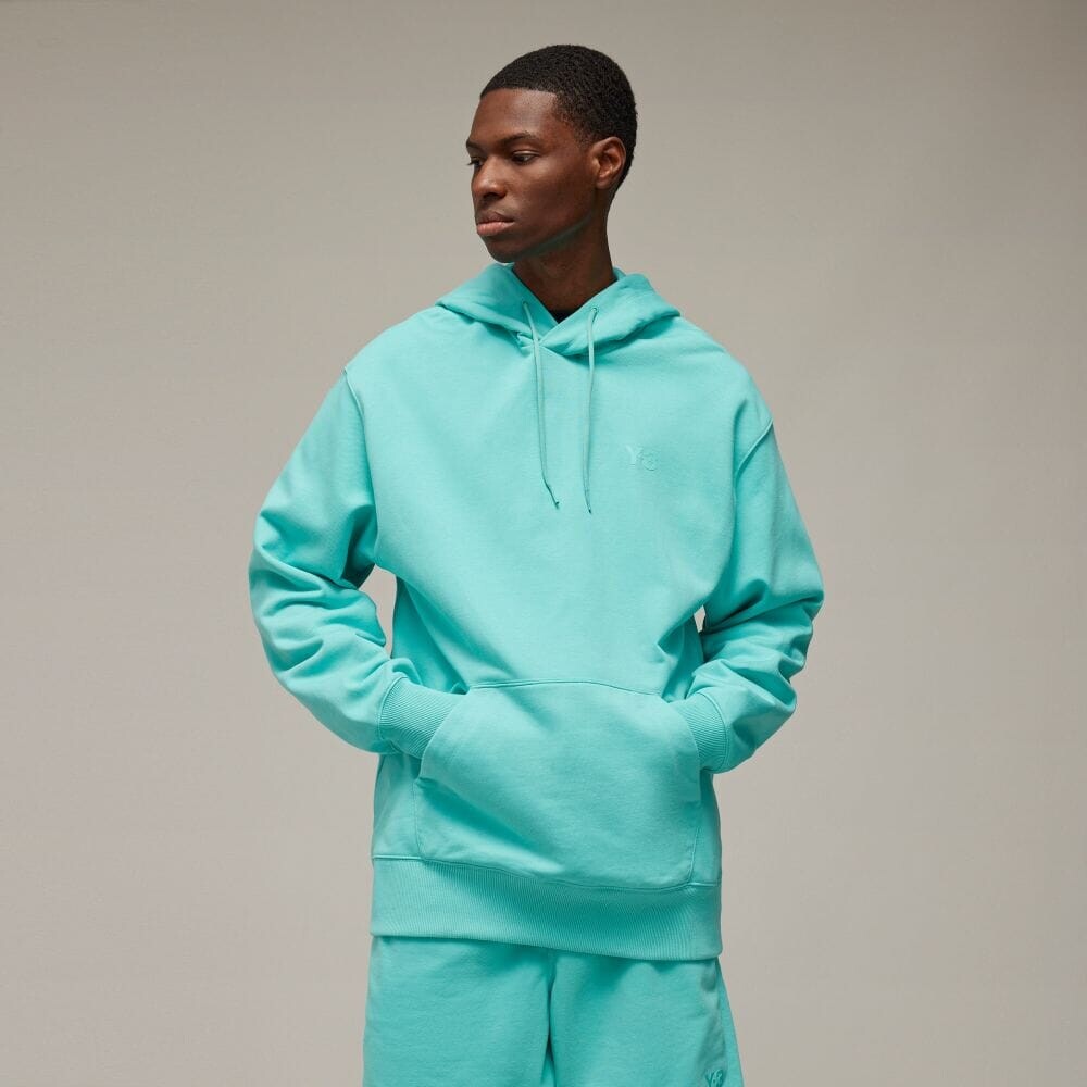 

Парка Adidas Y-3 FRENCH TERRY HOODIE, цвет Acid Mint