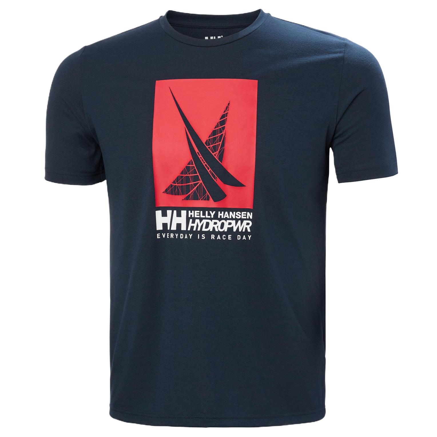

Футболка мужская HELLY HANSEN, Washed Marine Blue/601 WASHED NAVY