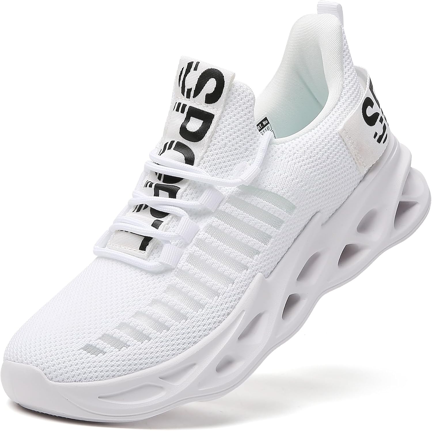 

Мужские кроссовки для бега и ходьбы с комфортной сеткой Ezkrwxn, белый