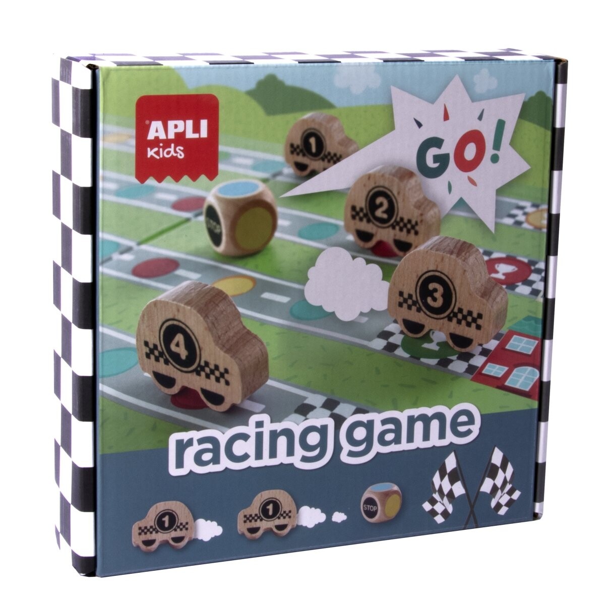 

Гонки, настольная игра,APLI Kids