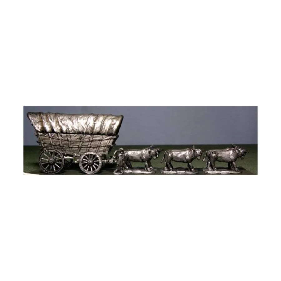 

Конестога Вагон, Drums on the Mohawk Miniatures - French & Indian War - Equipment (15mm)