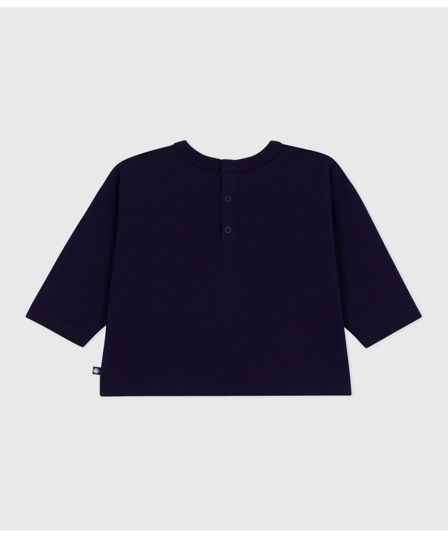 Футболка с длинными рукавами PETIT BATEAU, Blue — фото 2