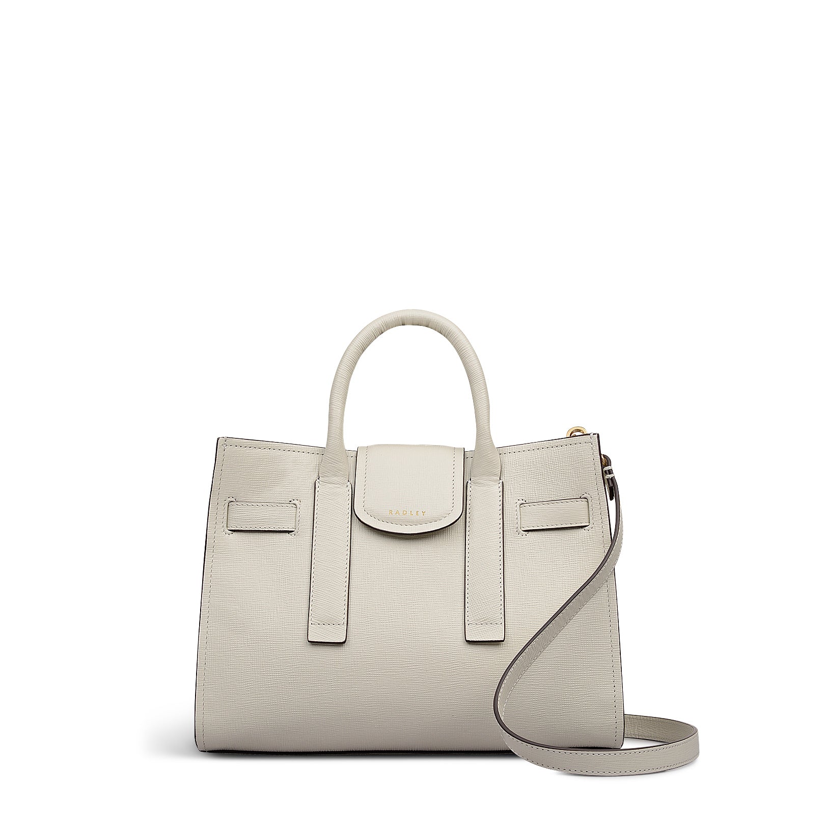 

St Pancras Lane - Saffiano Small Open Top Satchel Bag Radley, Snow