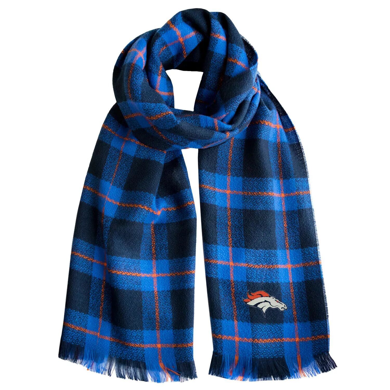 

Женский клетчатый шарф Little Earth Denver Broncos