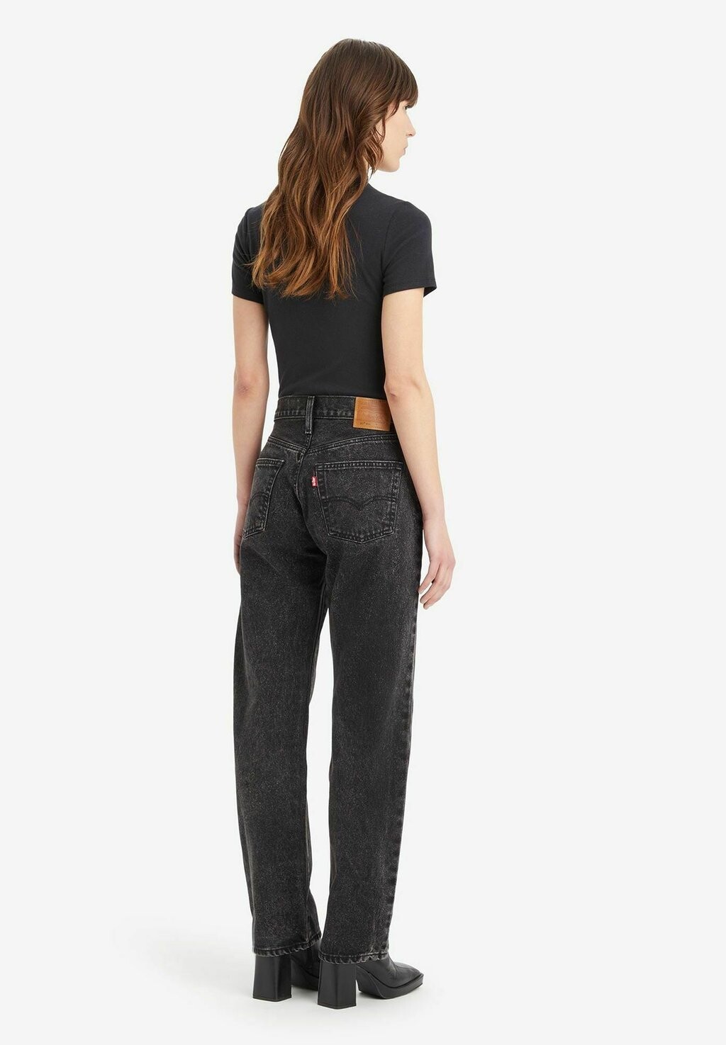 

Джинсы прямого кроя 501 '90S Levi's, пестрый черный