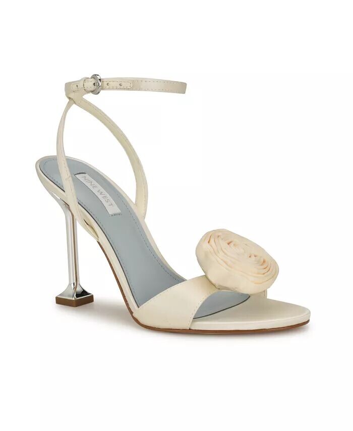 

Женские сандалии Neve Bridal с миндалевидным носком до щиколотки Nine West, белый