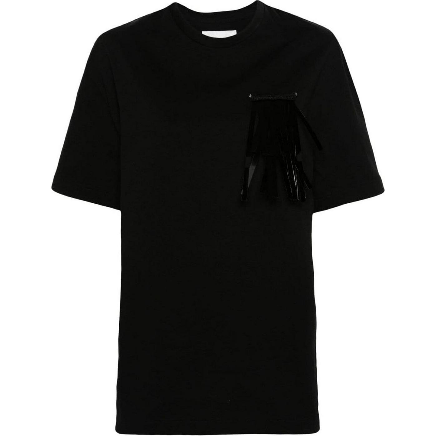 

Футболка женская черная JIL SANDER