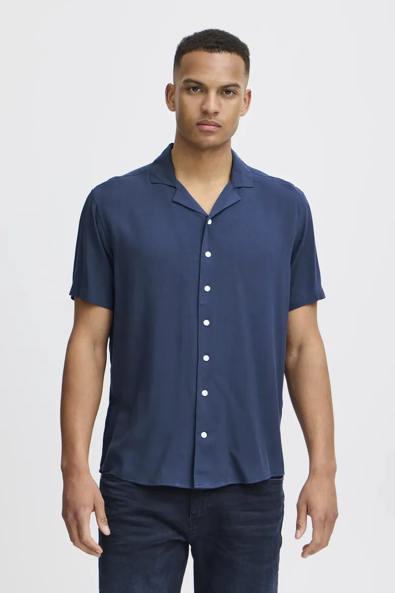 

Рубашка с короткими рукавами из смеси "BLEND BHShirt", цвет Dress Blues