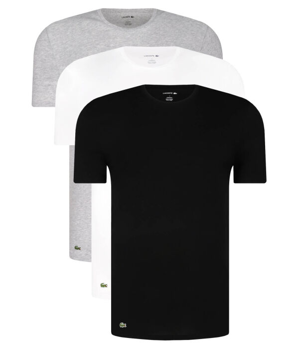 

Футболки 3 шт. Slim fit Lacoste, мультиколор