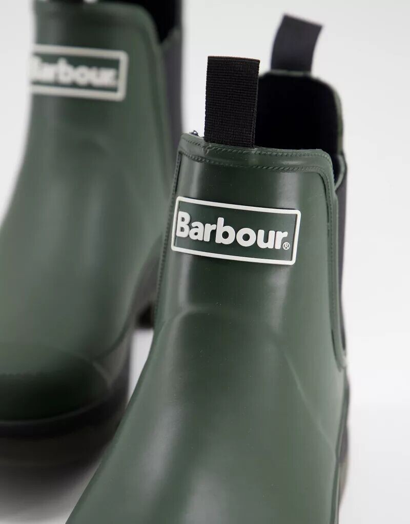Резиновые сапоги Barbour Nimbus Chelsea, оливковый — фото 3