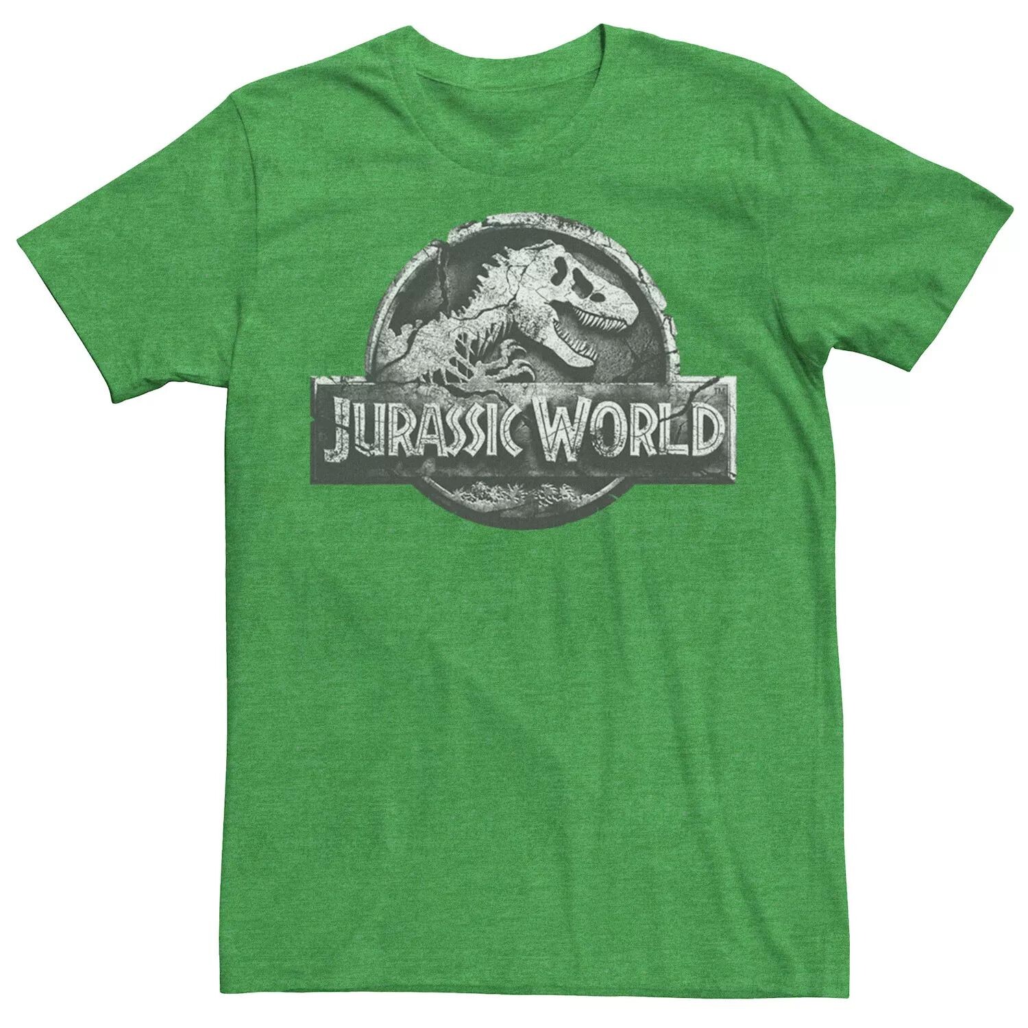 

Мужская футболка с логотипом Jurassic World Two Return Stone Licensed Character