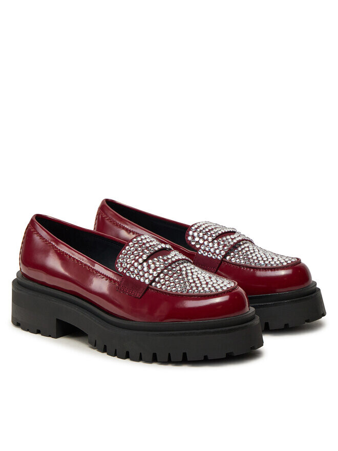 Лоферы Steve Madden Longhaul SM11003448 Guinda/burdeos, вишневый/бордовый — фото 2