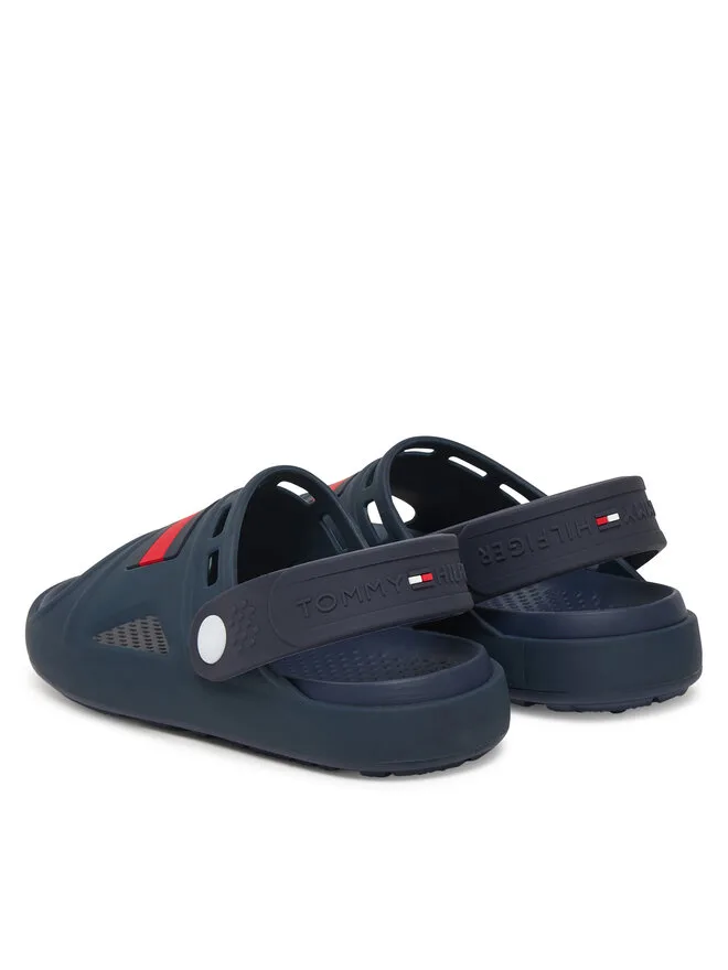 Tommy Hilfiger Удобные сандалии T3XF-34401-0083 S, темно-синие — фото 3
