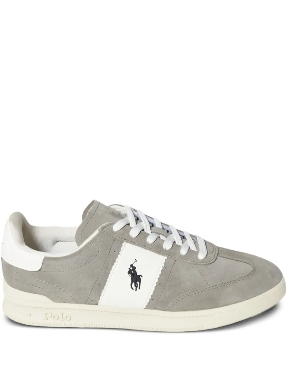 

Замшевые кроссовки Heritage Aera POLO RALPH LAUREN, серый