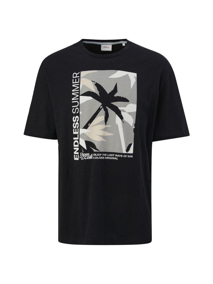 

s.Oliver Футболка 99D1_черного цвета, Черный, s.Oliver Футболка 99D1_черного цвета