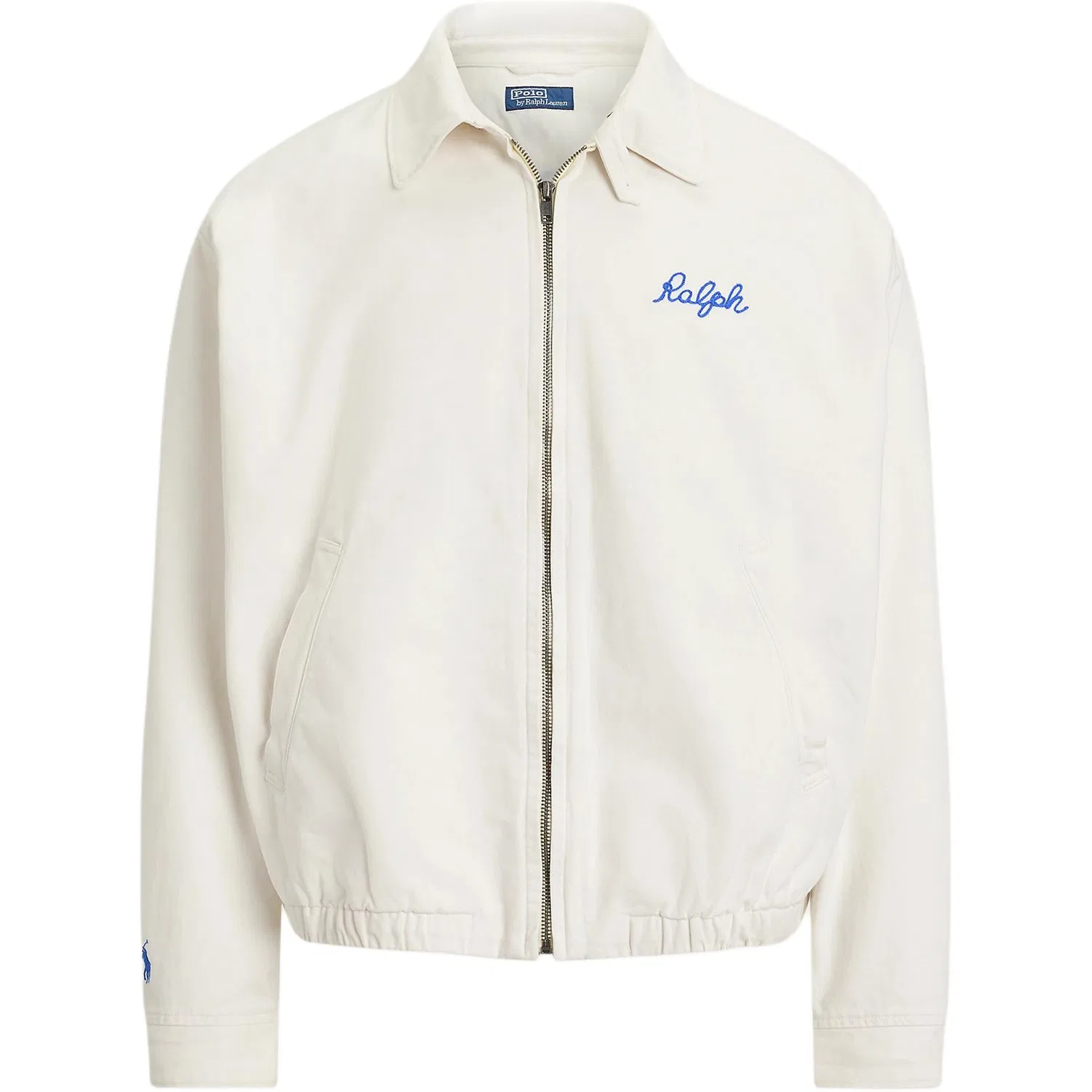 Куртка-ветровка с вышитым логотипом Polo Ralph Lauren, White