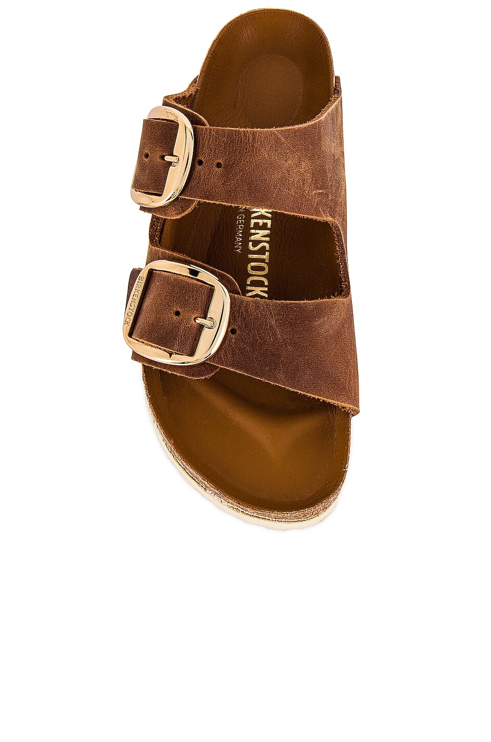 Сандалии BIRKENSTOCK Arizona Big Buckle, цвет Cognac — фото 4