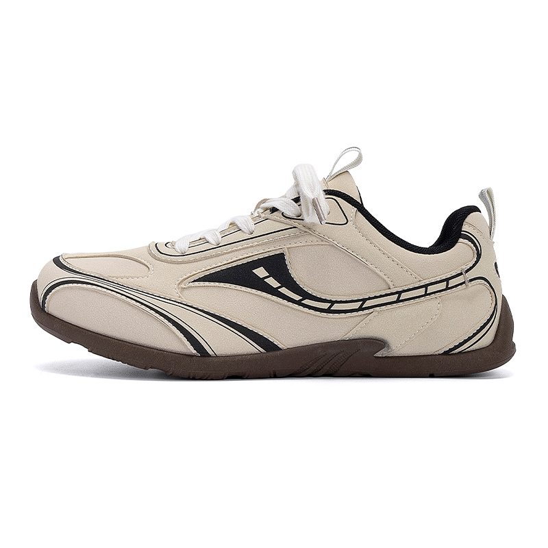 

HUANQIU Кроссовки Niche Racing PU покрытие устойчивость к истиранию легкие низкие скейтборд мужские khaki