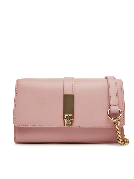 

Сумочка Th Heritage Mini Crossover Chain AW0AW17222 Tommy Hilfiger, розовый