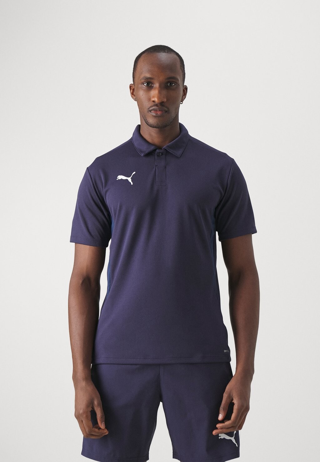 

Рубашка-поло Puma, цвет navy/white/persian blue