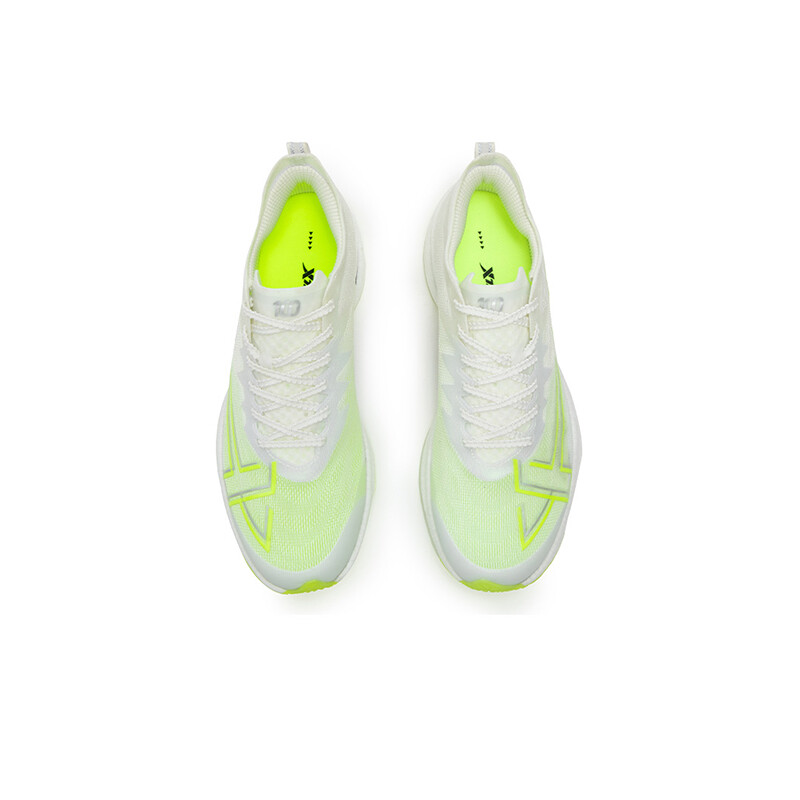 100 Детские кроссовки GS Low-top Белые/Зеленые Xtep, зеленый — фото 4