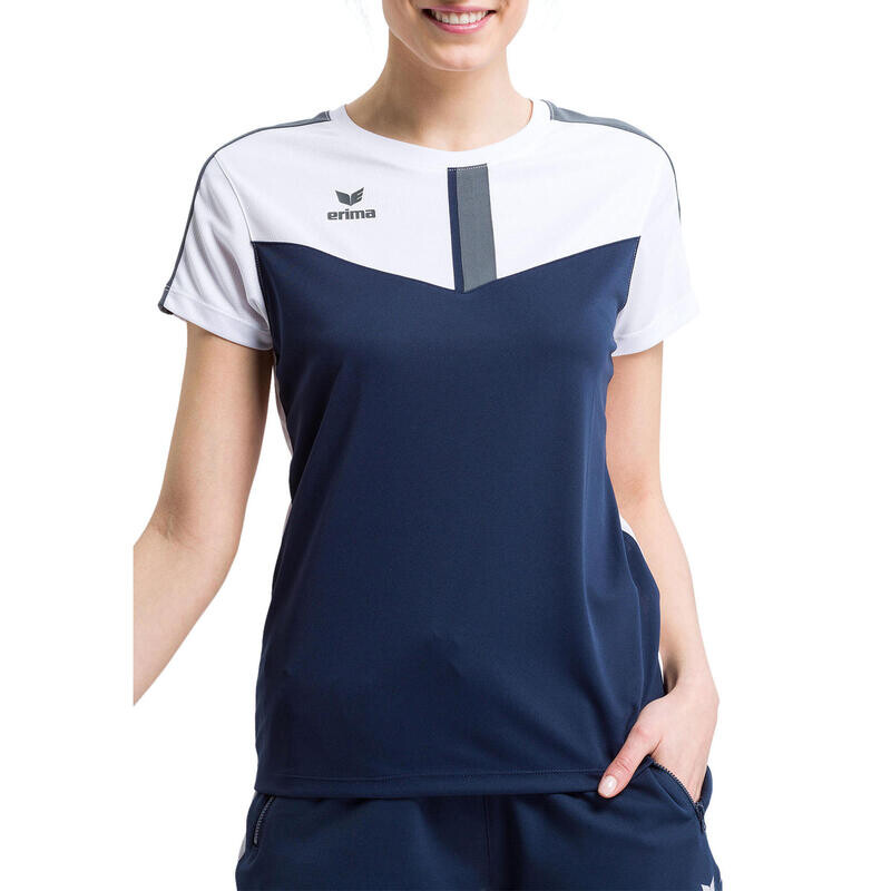 

Спортивная футболка Erima, цвет weiss/weiss/navyblau