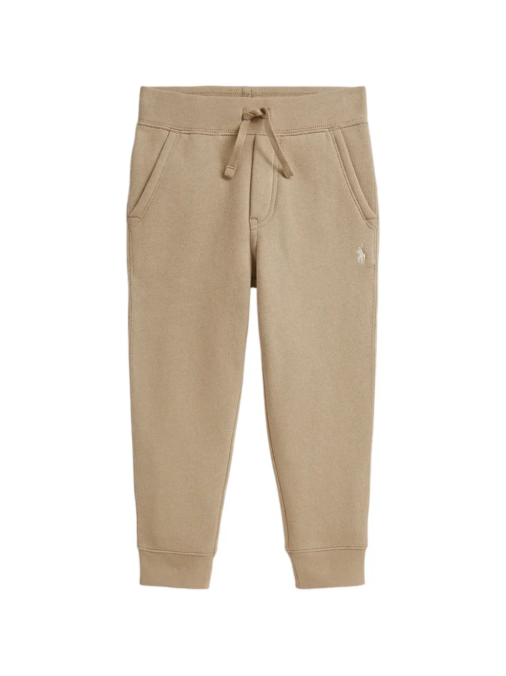 Треники на завязках POLO RALPH LAUREN KIDS, бежевый