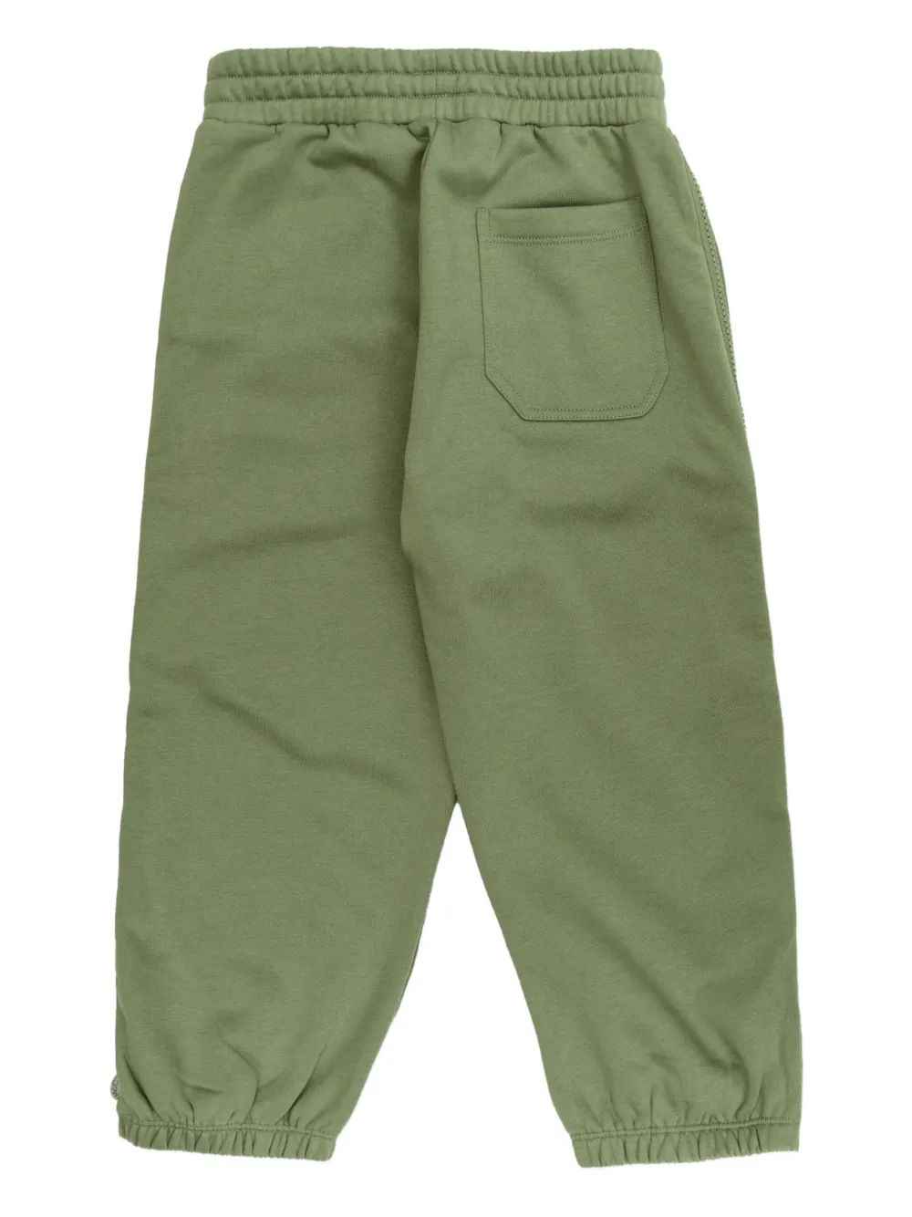 Спортивные брюки с молниями Stella Mccartney Kids, зеленый — фото 2