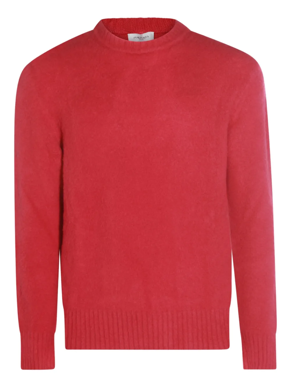 

Шерстяной свитер с круглым вырезом Piacenza Cashmere, красный